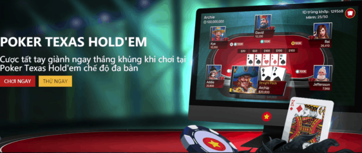 Poker texas hold’em Việt Nam – Cổng game đánh bài hàng đầu tại Việt Nam