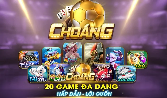 Choáng Club – Cổng game bài mới nổi siêu hấp dẫn