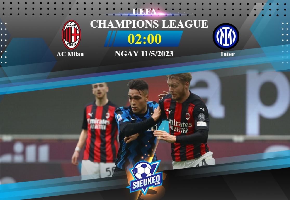 Soi kèo bóng đá AC Milan vs Inter 02h00 ngày 11/05/2023: Chưa phân thắng bại