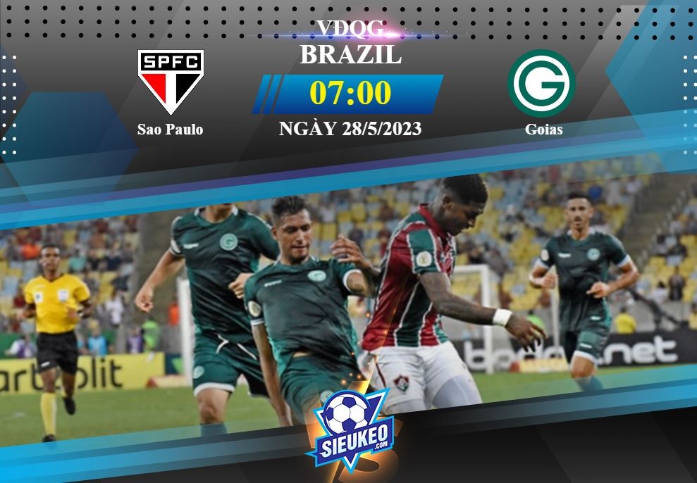 Soi kèo bóng đá Sao Paulo vs Goias 07h00 ngày 28/05/2023: Nối dài mạch thắng