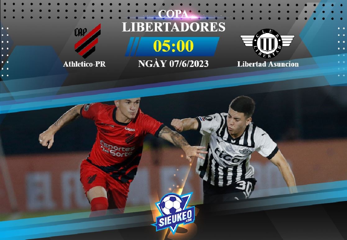 Soi kèo bóng đá Athletico-PR vs Libertad Asuncion 05h00 ngày 07/06/2023: Chia điểm tại Baixada