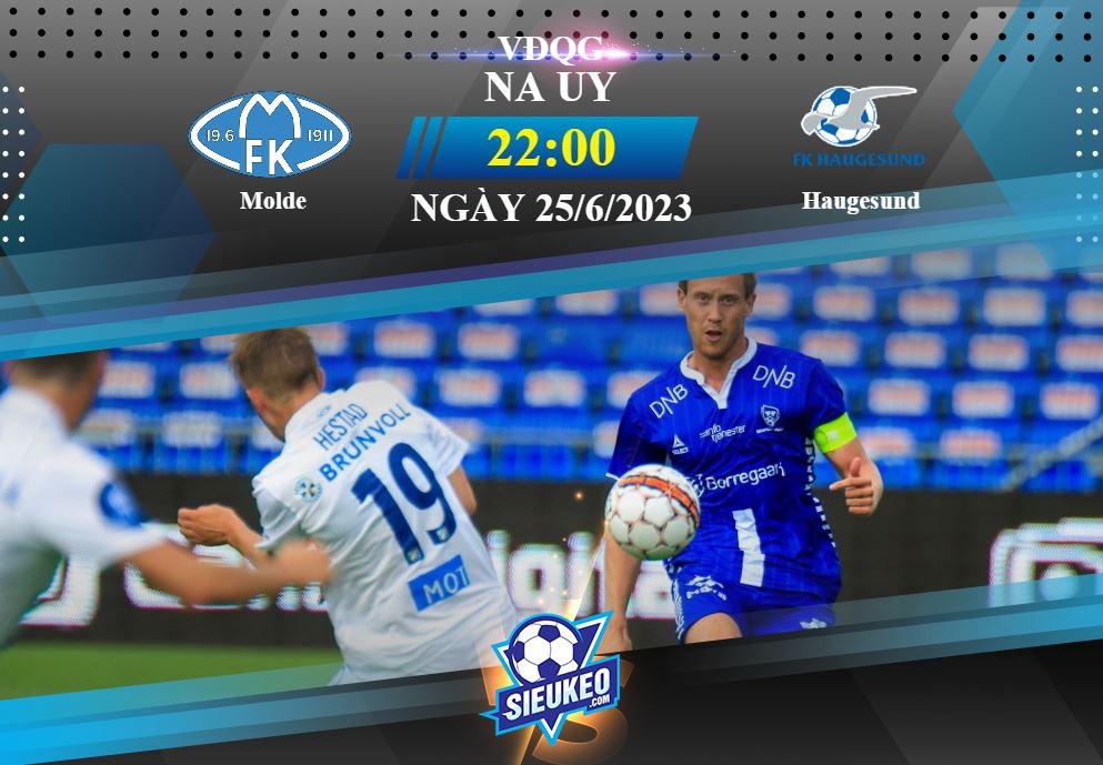 Soi kèo bóng đá Molde vs Haugesund 22h00 ngày 25/06/2023: Con mồi ưa thích