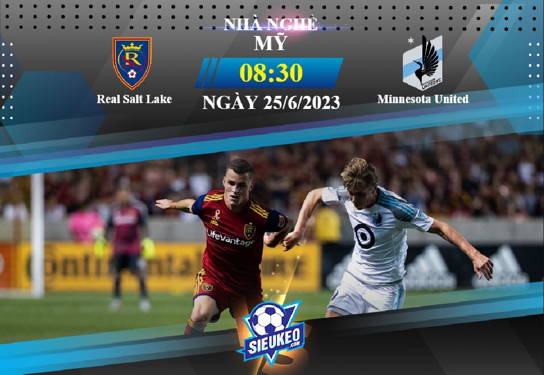 Soi kèo bóng đá Real Salt Lake vs Minnesota United 08h30 ngày 25/06/2023: Nối dài mạch thắng