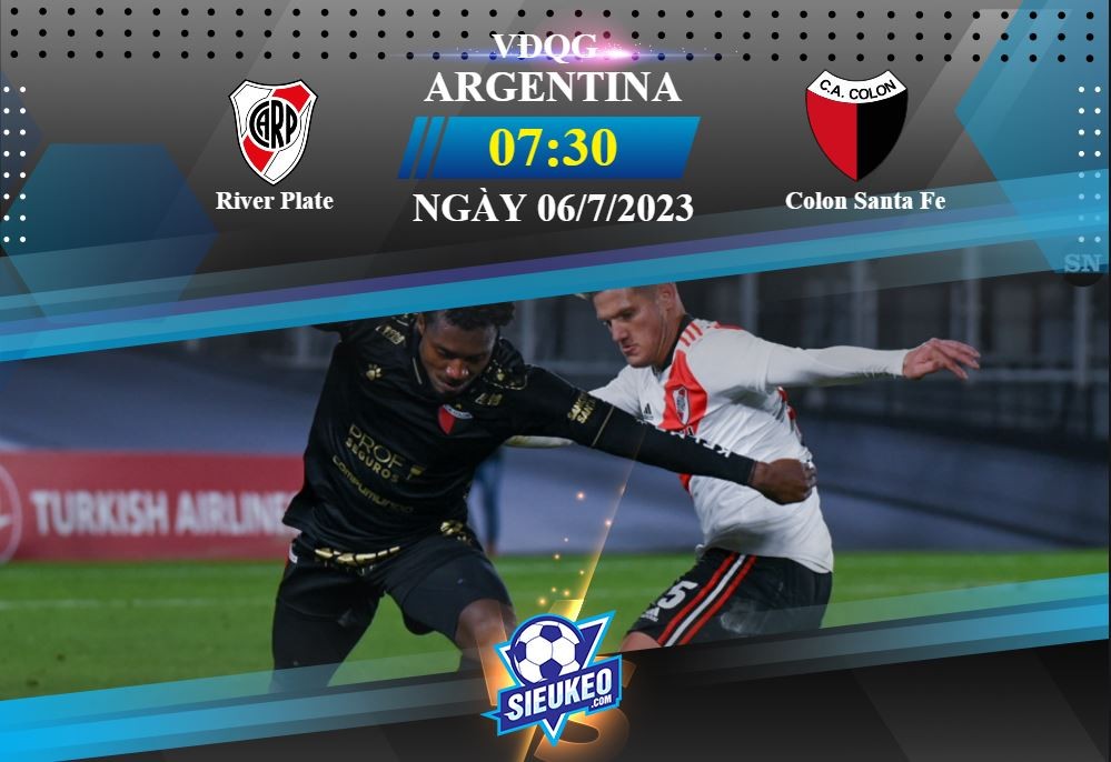 Soi kèo bóng đá River Plate vs Colon 07h30 ngày 06/07/2023: Xây chắc ngôi đầu