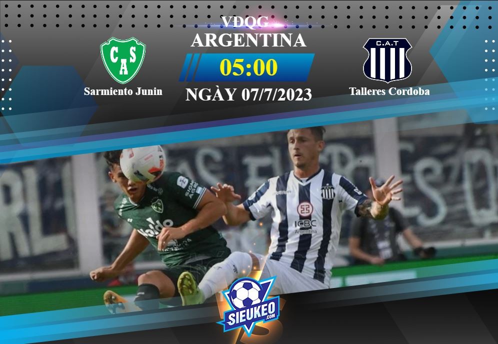 Soi kèo bóng đá Sarmiento Junin vs Talleres Cordoba 05h00 ngày 07/07/2023: Khó cho chủ nhà