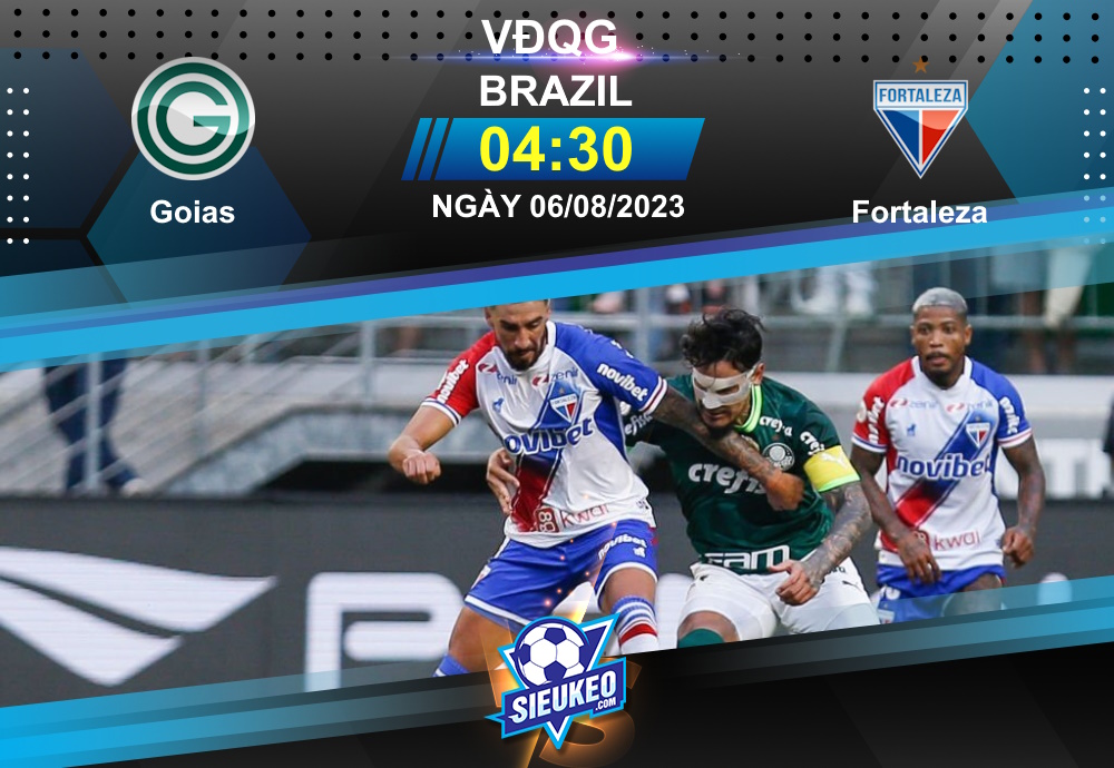 Soi kèo bóng đá Goias vs Fortaleza 04h30 ngày 06/08/2023: Khách lấy 3 điểm
