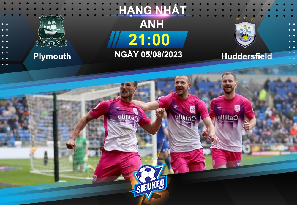 Soi kèo bóng đá Plymouth vs Huddersfield 21h00 ngày 05/08/2023: Tin tưởng tân binh