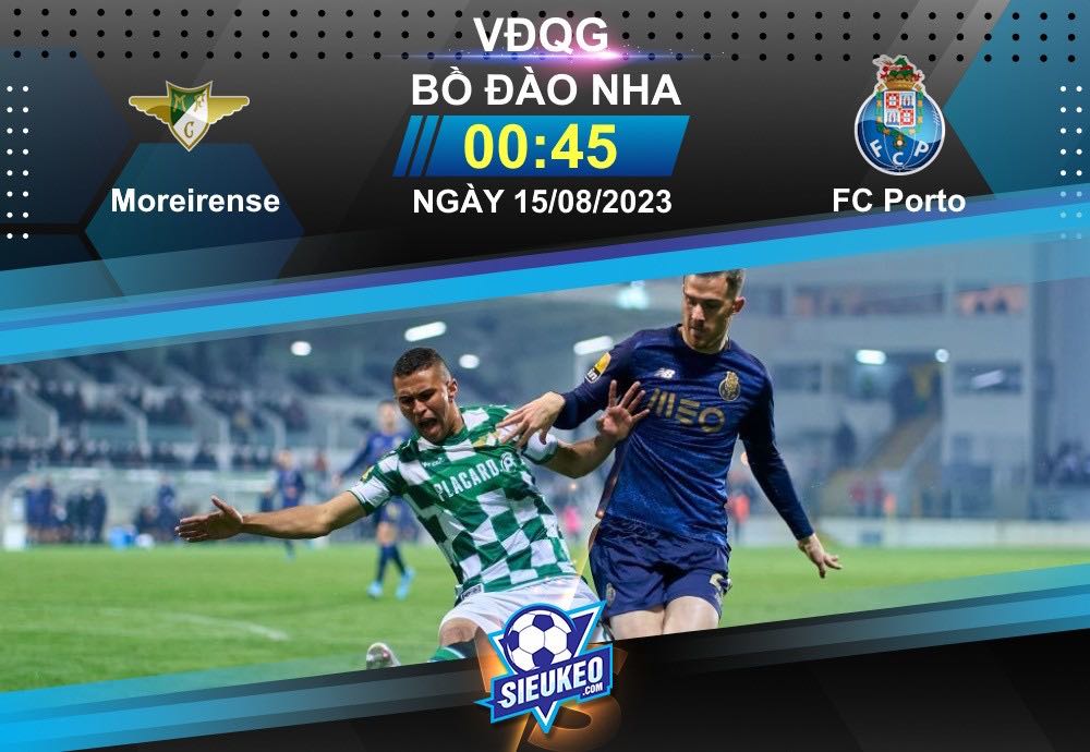 Soi kèo bóng đá Moreirense vs FC Porto 00h45 ngày 15/08/2023: Không thể ngăn cản