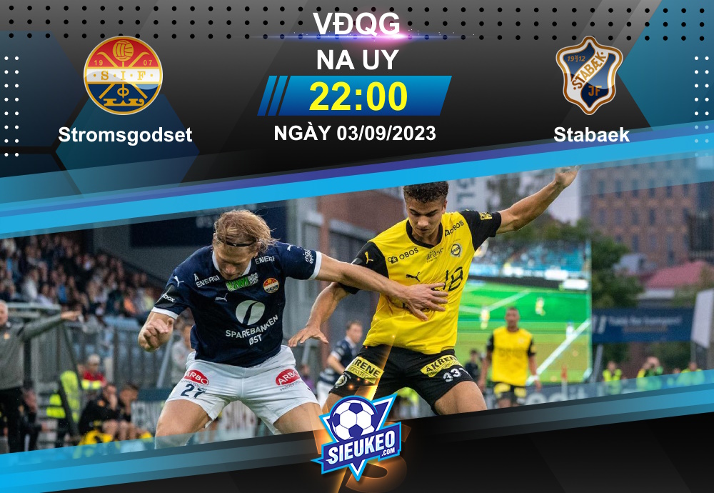Soi kèo bóng đá Stromsgodset vs Stabaek 22h00 ngày 03/09/2023: Khách sa lầy
