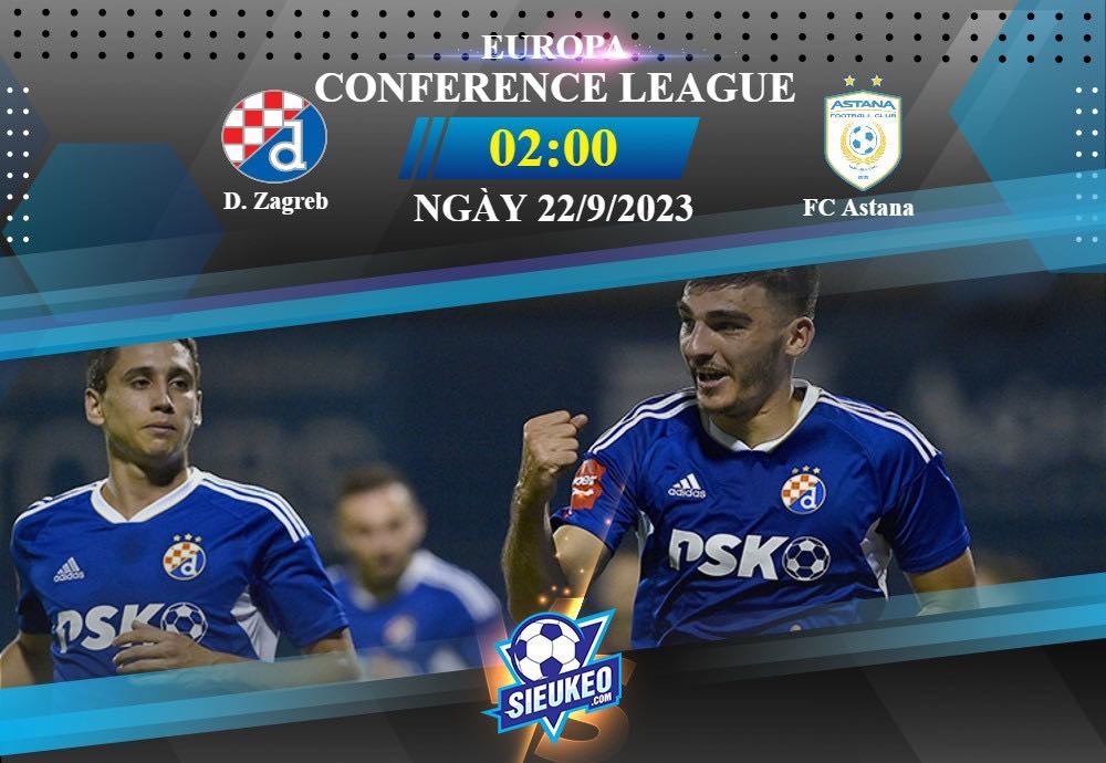 Soi kèo bóng đá D. Zagreb vs FC Astana 02h00 ngày 22/09/2023: Tấn công hiệu quả