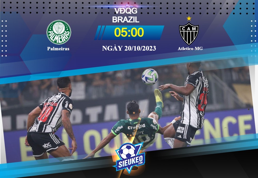 Soi kèo bóng đá Palmeiras vs Atletico MG 05h00 ngày 20/10/2023: Chênh lệch tương đối