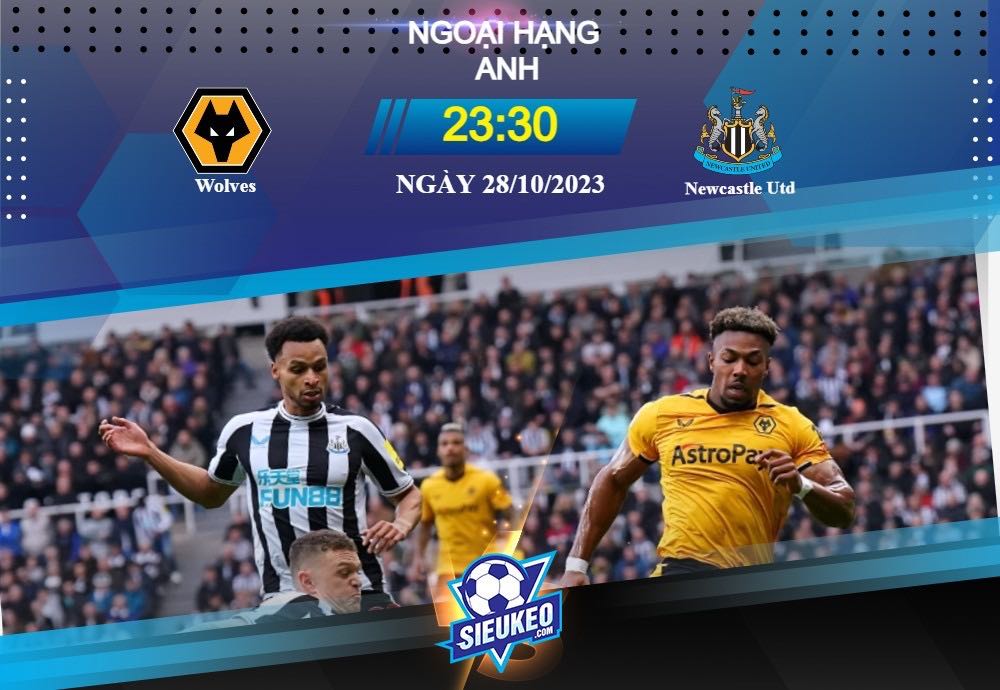 Soi kèo bóng đá Wolves vs Newcastle 23h30 ngày 28/10/2023: Chích chòe bay cao