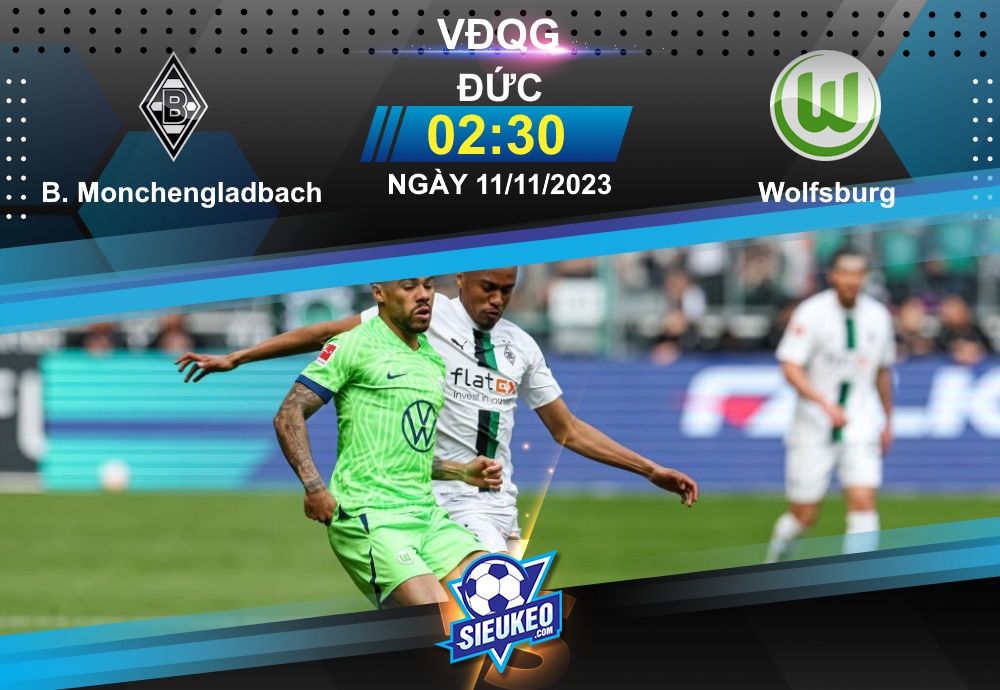 Soi kèo bóng đá Borussia Monchengladbach vs Wolfsburg 02h30 ngày 11/11/2023: Chia điểm mãn nhãn