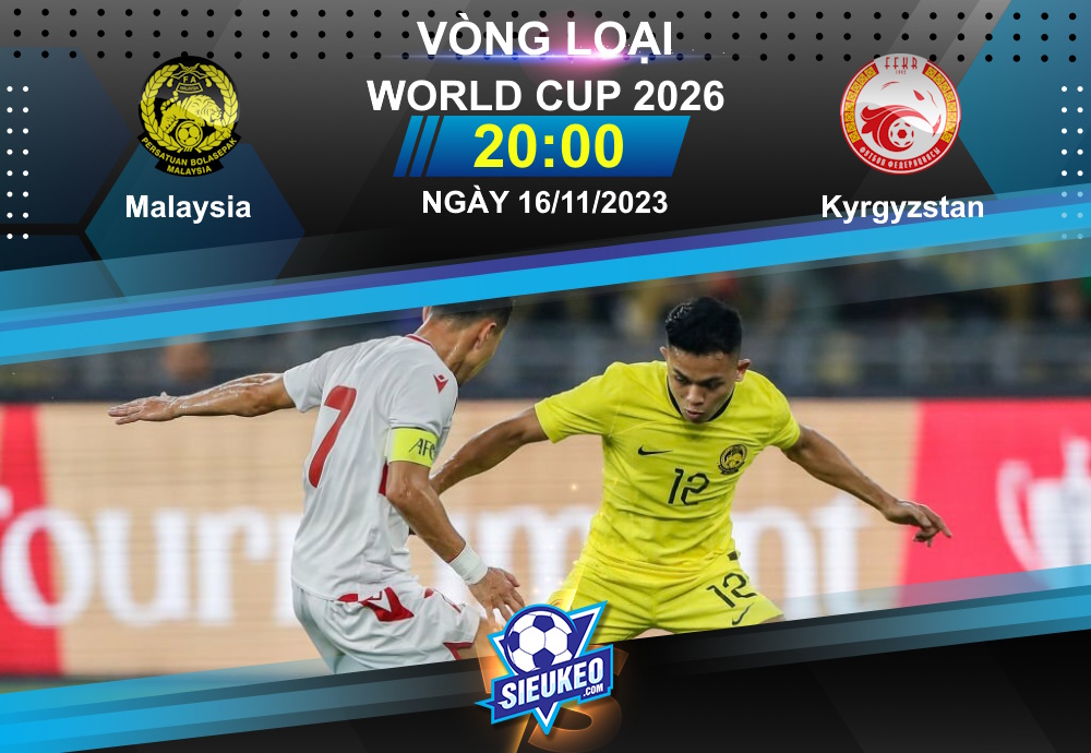 Soi kèo bóng đá Malaysia vs Kyrgyzstan 20h00 ngày 16/11/2023: Mãnh Hổ giương nanh