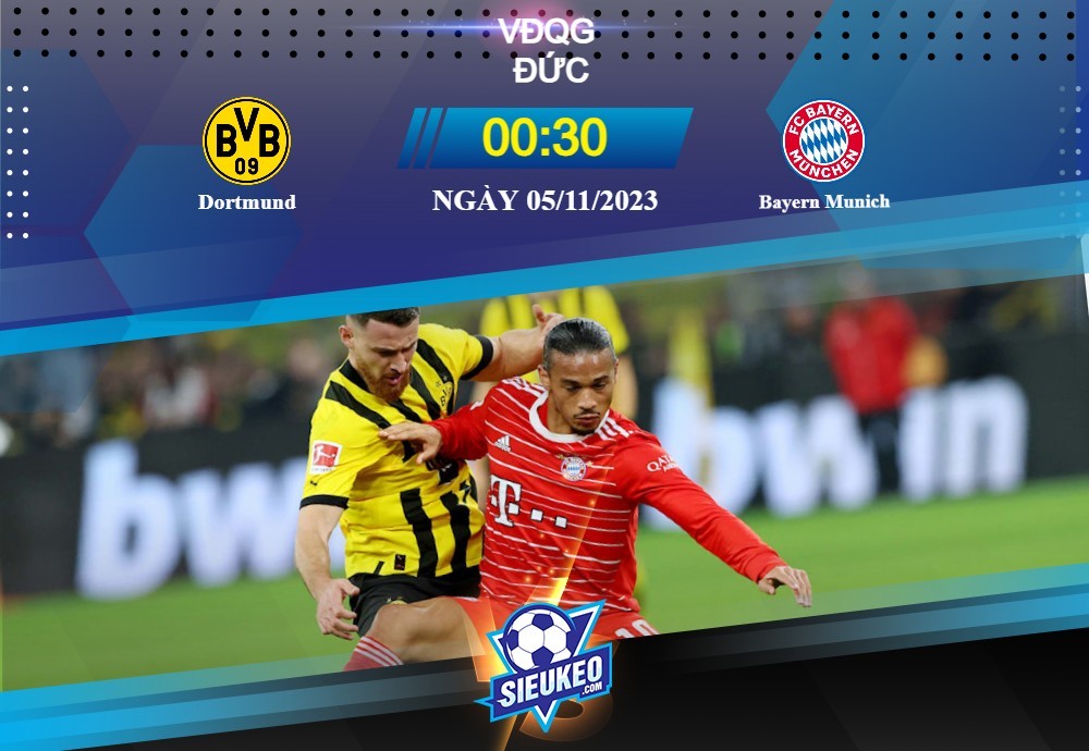 Soi kèo bóng đá Dortmund vs Bayern Munich 00h30 ngày 05/11/2023: Tâm điểm vòng đấu