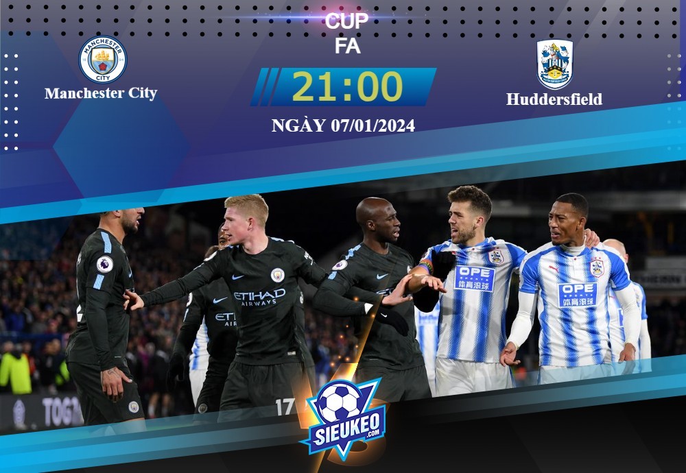 Soi kèo bóng đá Man City vs Huddersfield 21h00 ngày 07/01/2024: Không có gì khó