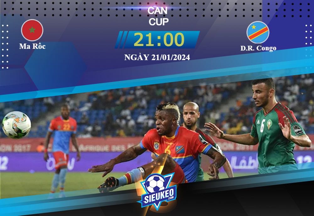 Soi kèo bóng đá Ma Rốc vs D.R. Congo 21h00 ngày 21/01/2024: Sức mạnh Sư tử