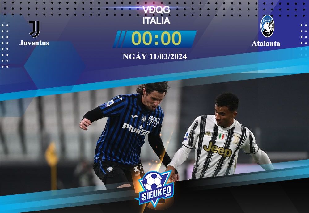 Soi kèo bóng đá Juventus vs Atalanta 00h00 ngày 11/03/2024: Đấu trí kịch tính