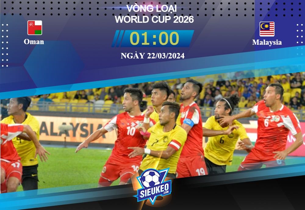 Soi kèo bóng đá Oman vs Malaysia 01h00 ngày 22/03/2024: Khẳng định vị thế
