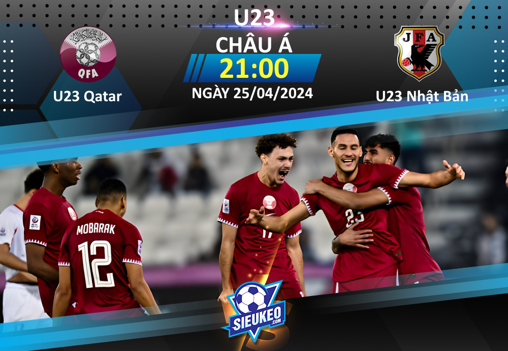 Soi kèo bóng đá U23 Qatar vs U23 Nhật Bản 21h00 ngày 25/04/2024: Tạm biệt chủ nhà