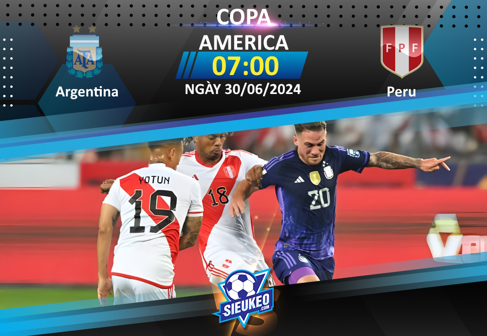 Soi kèo bóng đá Argentina vs Peru 07h00 ngày 30/06/2024: Bất ngờ nhưng chẳng bất ngờ