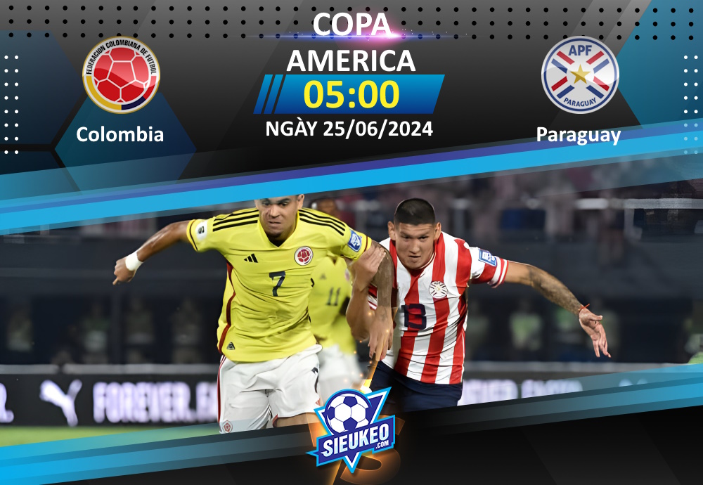 Soi kèo bóng đá Colombia vs Paraguay 05h00 ngày 25/06/2024: Tin tưởng “Los Cafeteros”