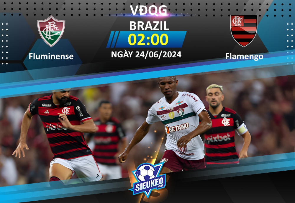 Soi kèo bóng đá Fluminense vs Flamengo RJ 02h00 ngày 24/06/2024: Khách lấy 3 điểm