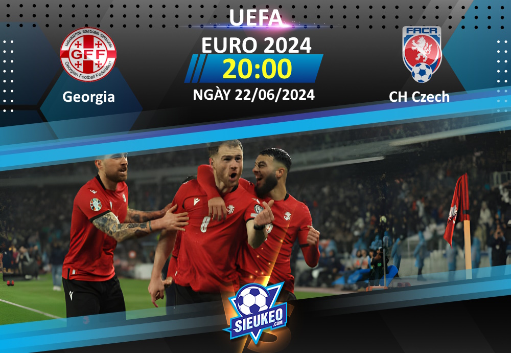 Soi kèo bóng đá Georgia vs CH Czech 20h00 ngày 22/06/2024: Đẳng cấp lên tiếng