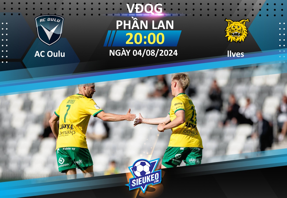 Soi kèo bóng đá AC Oulu vs Ilves 20h00 ngày 04/08/2024: Sân nhà khó tựa