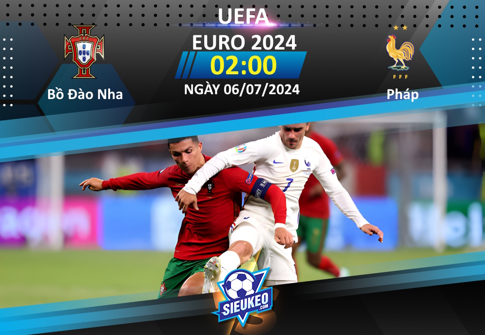 Soi kèo bóng đá Bồ Đào Nha vs Pháp 02h00 ngày 06/07/2024: Buồn của CR7