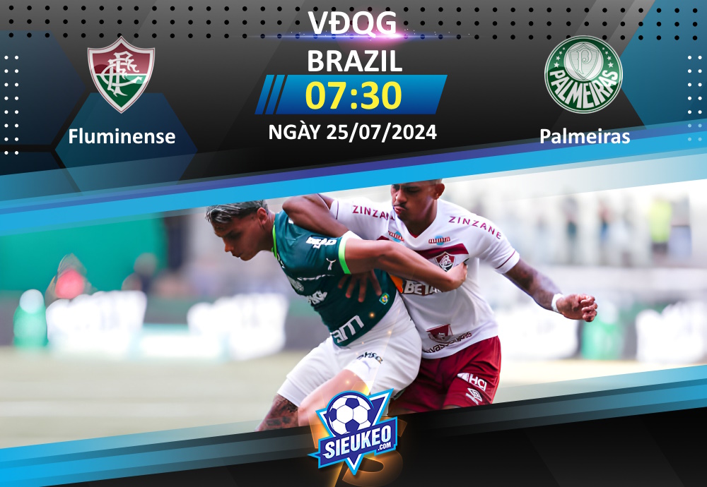 Soi kèo bóng đá Fluminense vs Palmeiras 07h30 ngày 25/07/2024: Chờ đợi bất ngờ