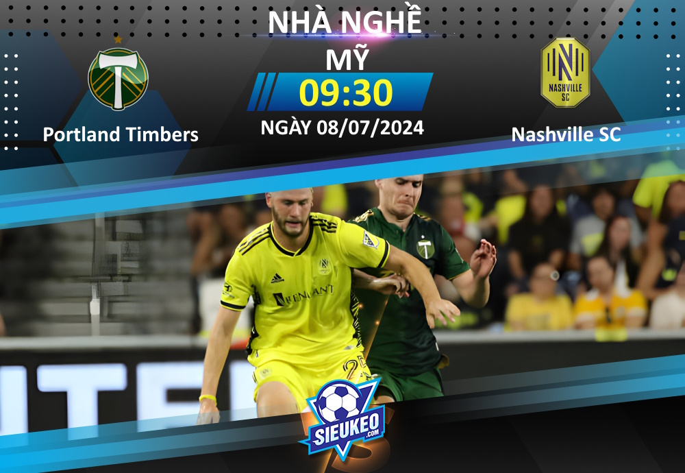 Soi kèo bóng đá Portland Timbers vs Nashville SC 09h30 ngày 08/07/2024: Chia điểm mãn nhãn