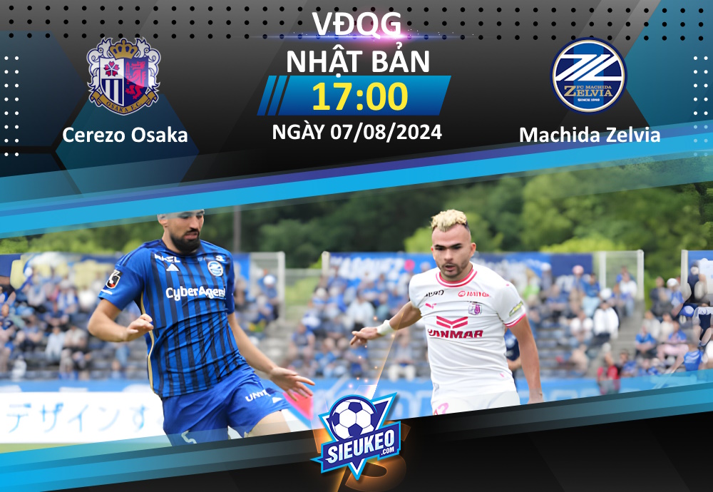 Soi kèo bóng đá Cerezo Osaka vs Machida Zelvia 17h00 ngày 07/08/2024: Tìm lại niềm vui