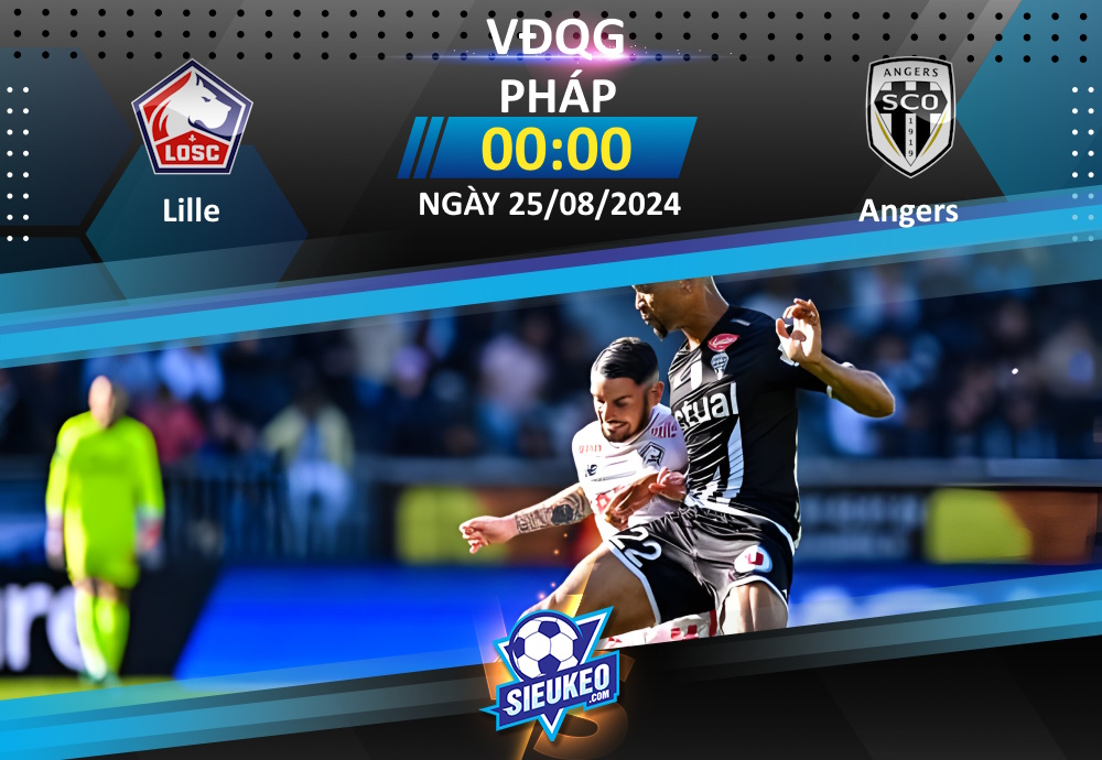 Soi kèo bóng đá Lille OSC vs Angers SCO 00h00 ngày 25/08/2024: Chủ nhà áp đảo