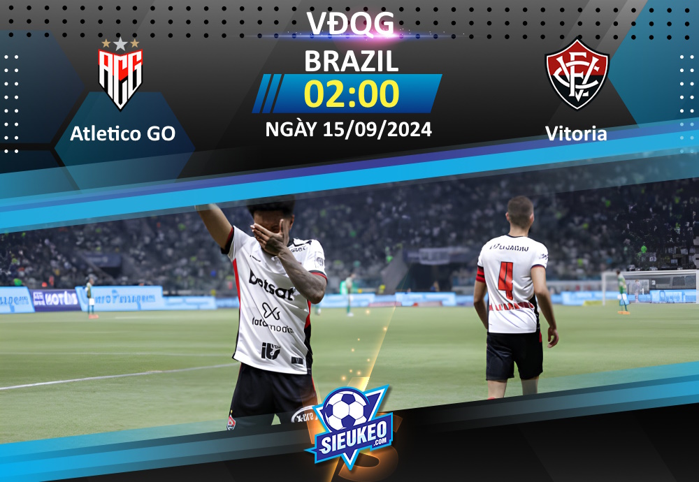 Soi kèo bóng đá Atletico Goianiense vs Vitoria 02h00 ngày 15/09/2024: Không dễ cho chủ nhà